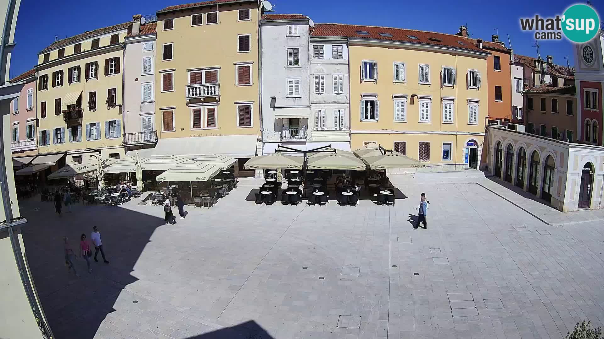 Webcam Rovigno Centro – Piazza Centrale