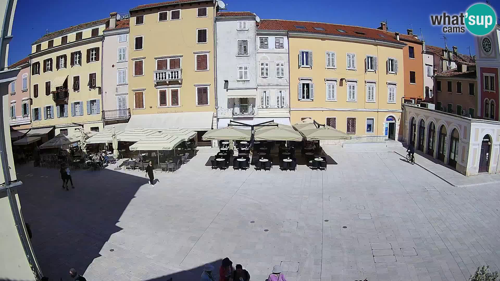 Webcam Rovinj Centre – Place Principale