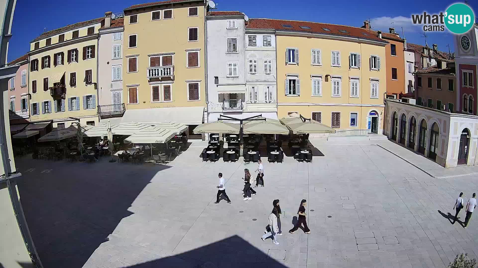 Spletna kamera Rovinj Center – Glavni trg