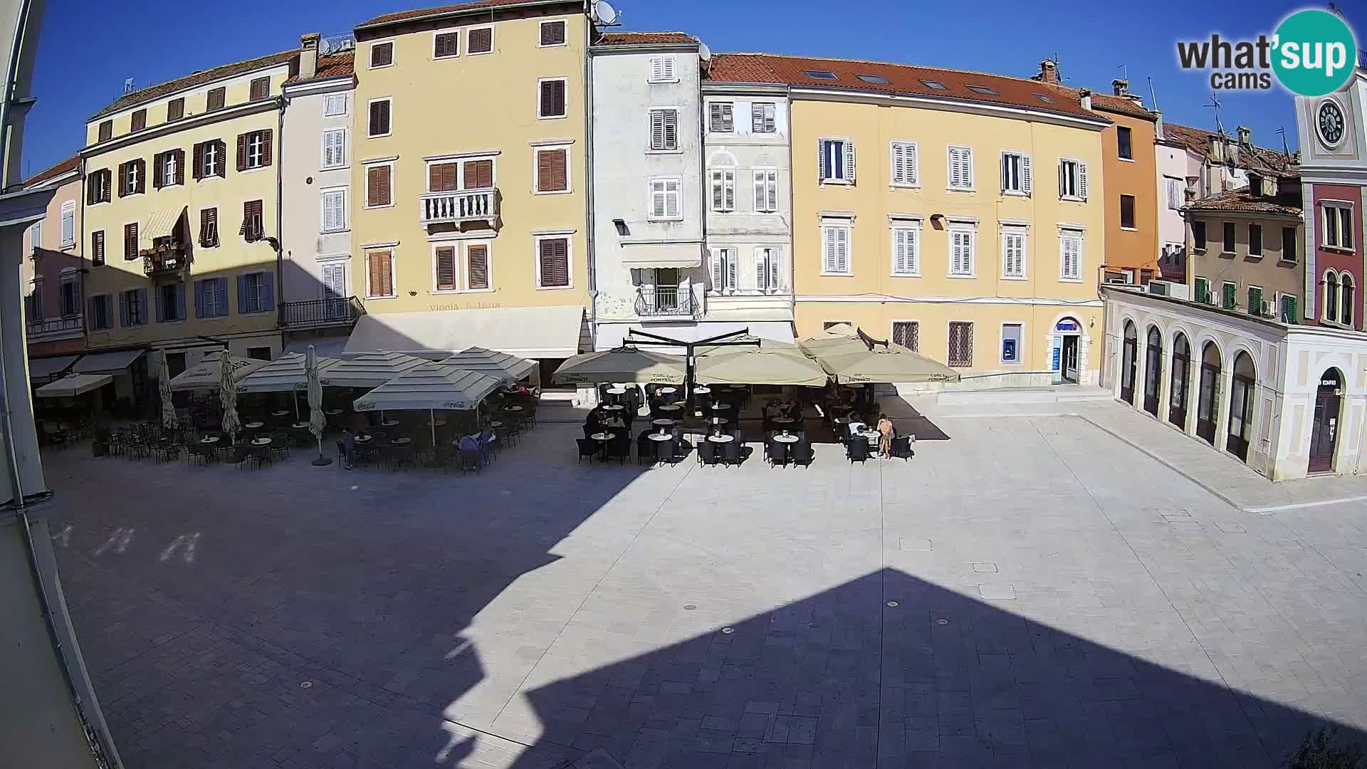 Webcam Rovinj Centre – Place Principale