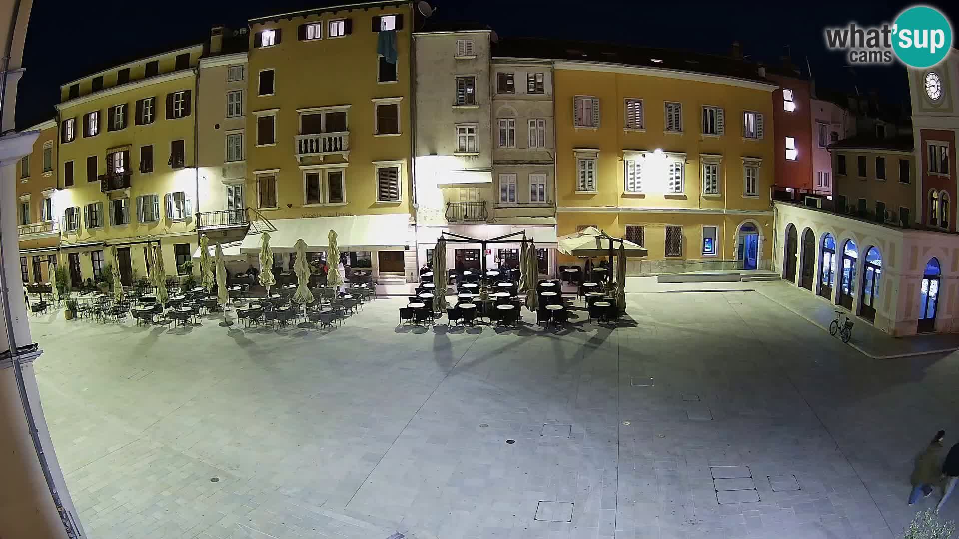 Webcam Rovinj Zentrum – Hauptplatz in Echtzeit