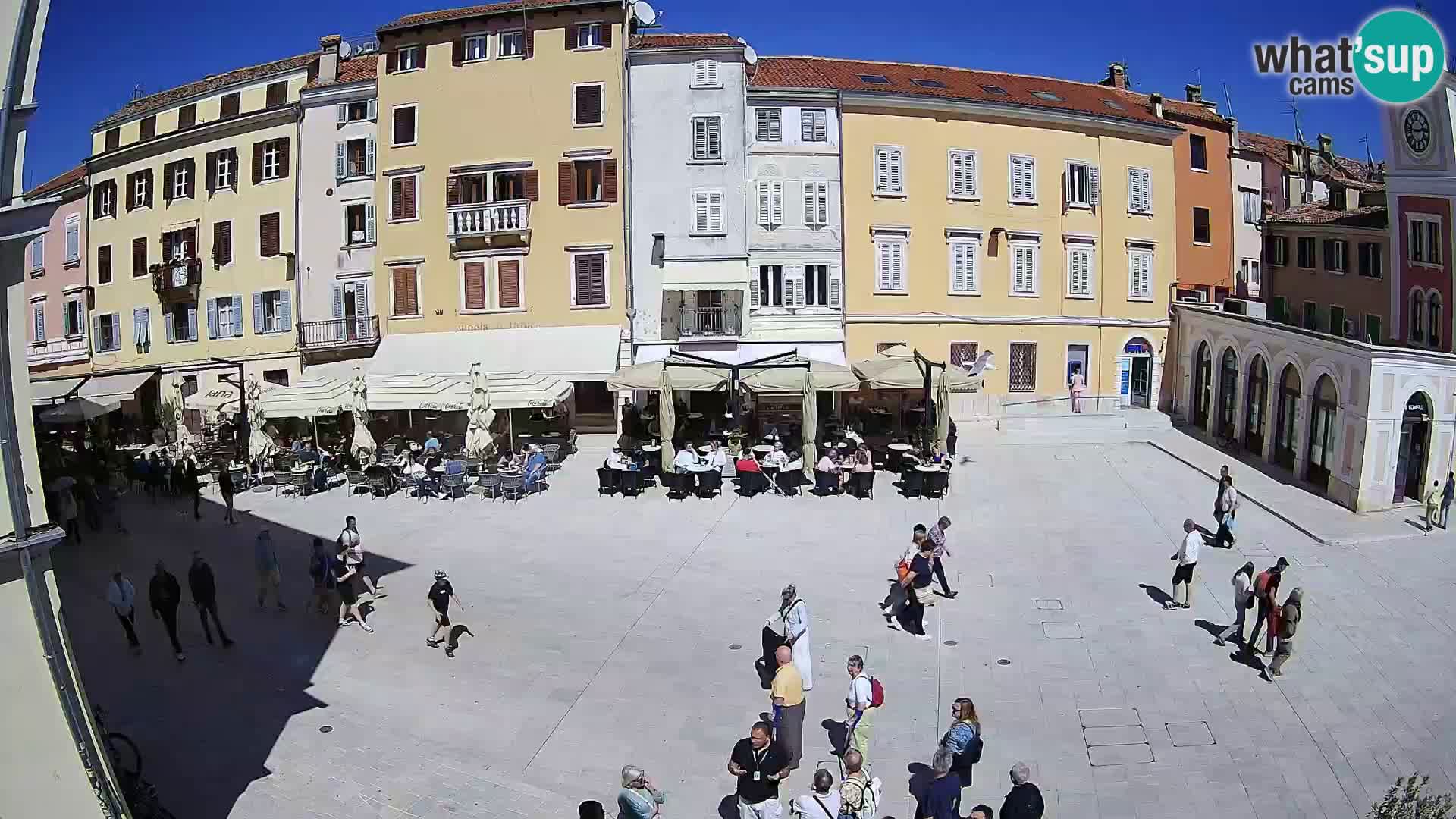 Webcam Rovinj Centre – Place Principale