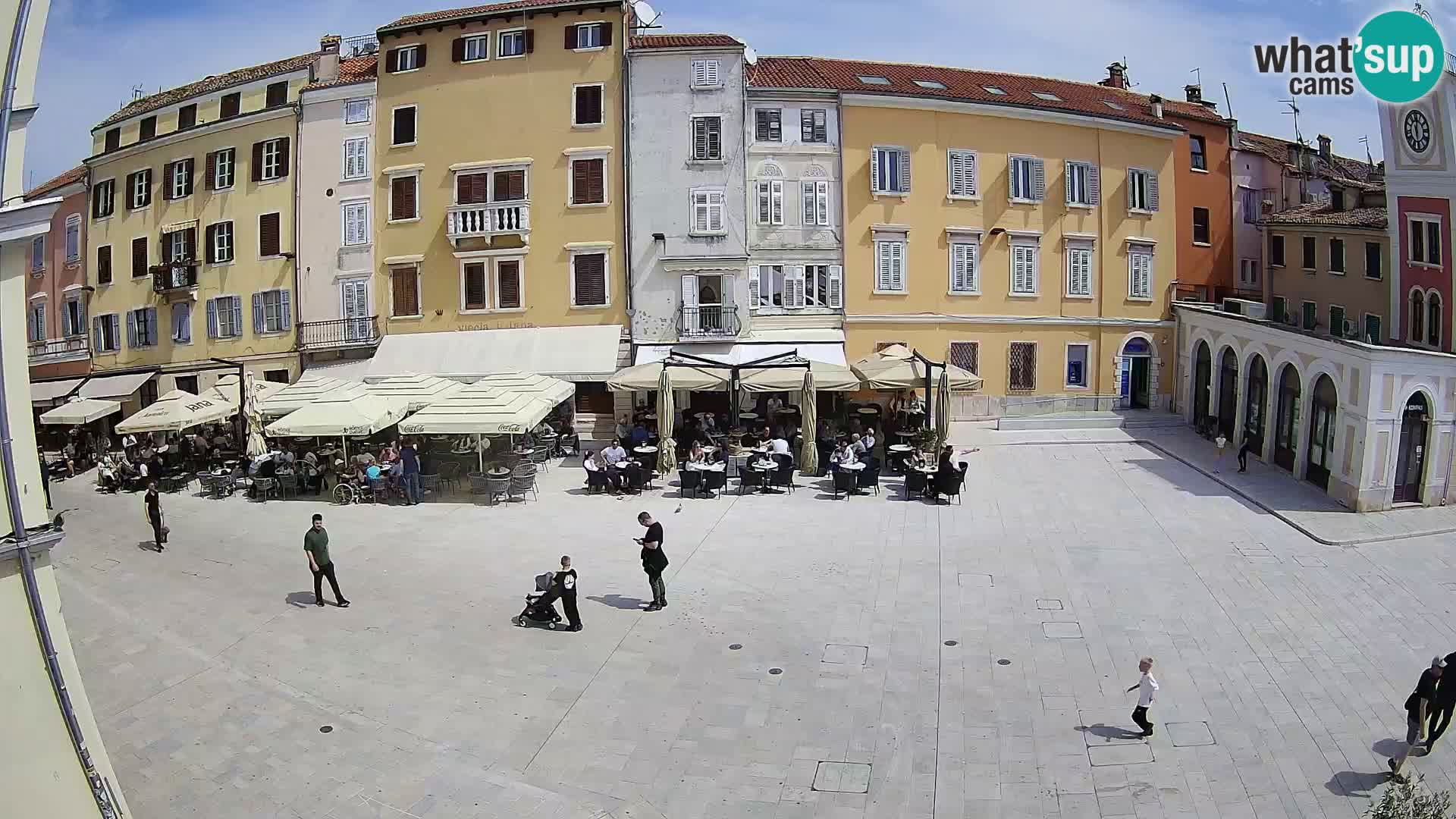Rovinj Center Webcam – Main Square