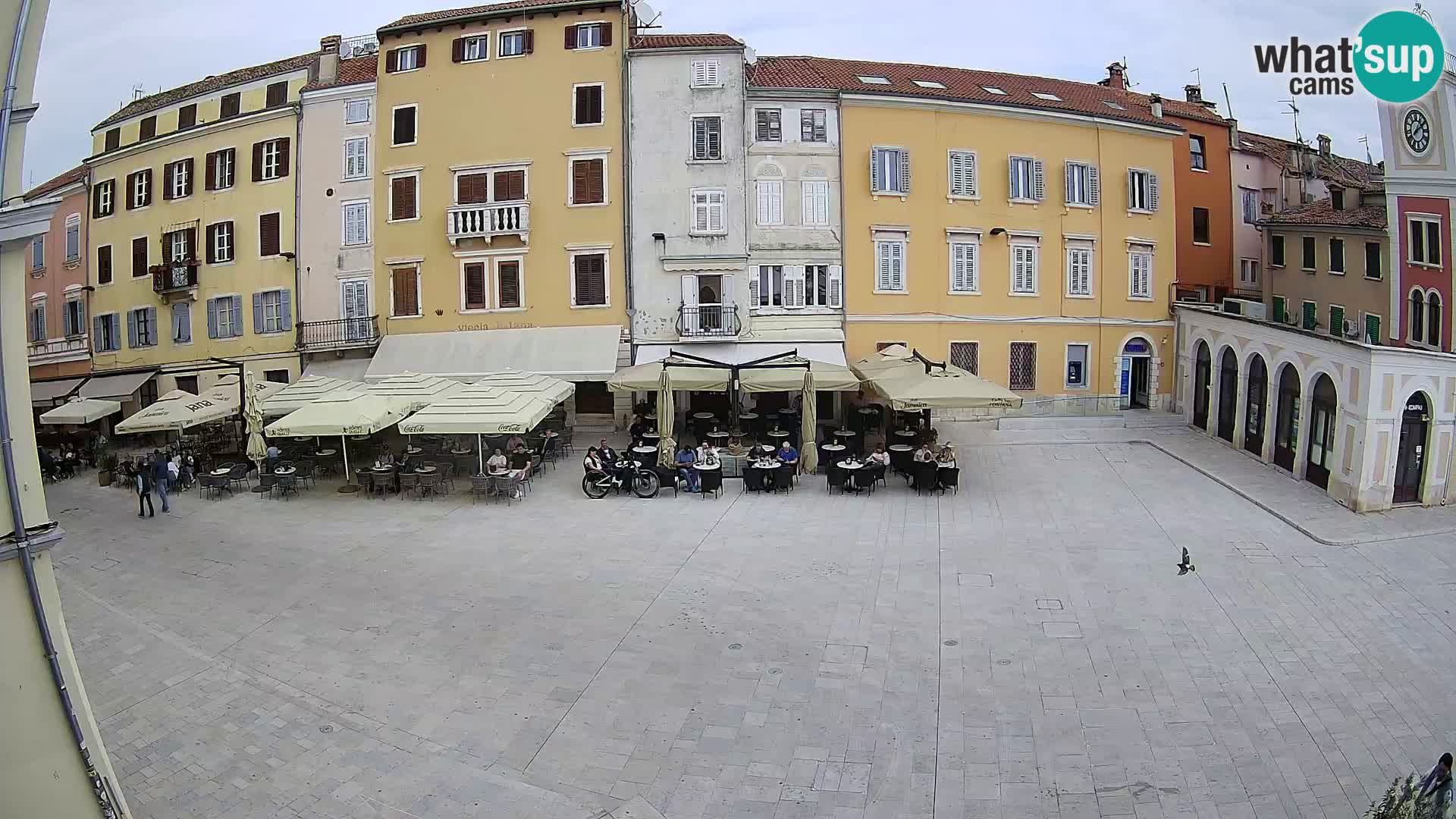 Webcam Rovinj Centar – glavni trg