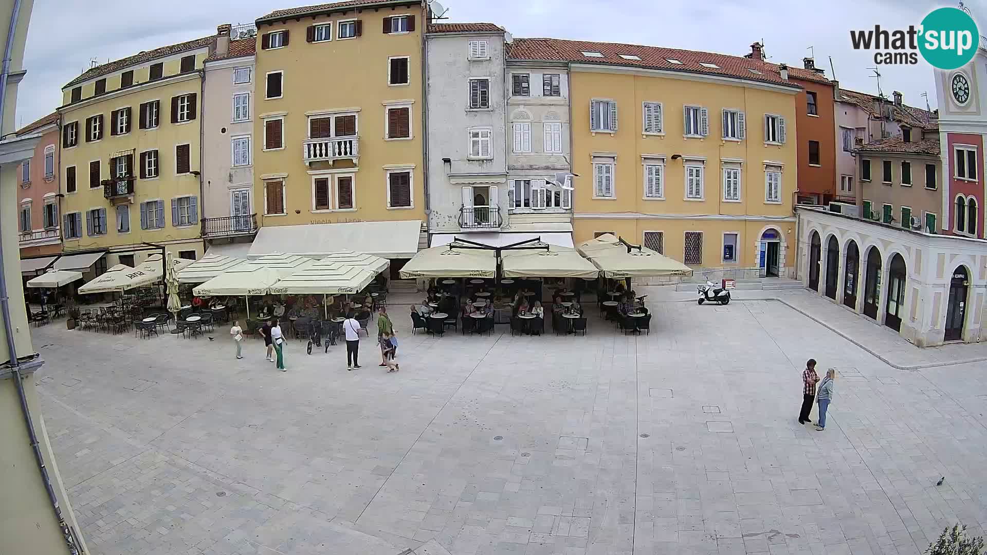 Webcam Rovinj Centar – glavni trg