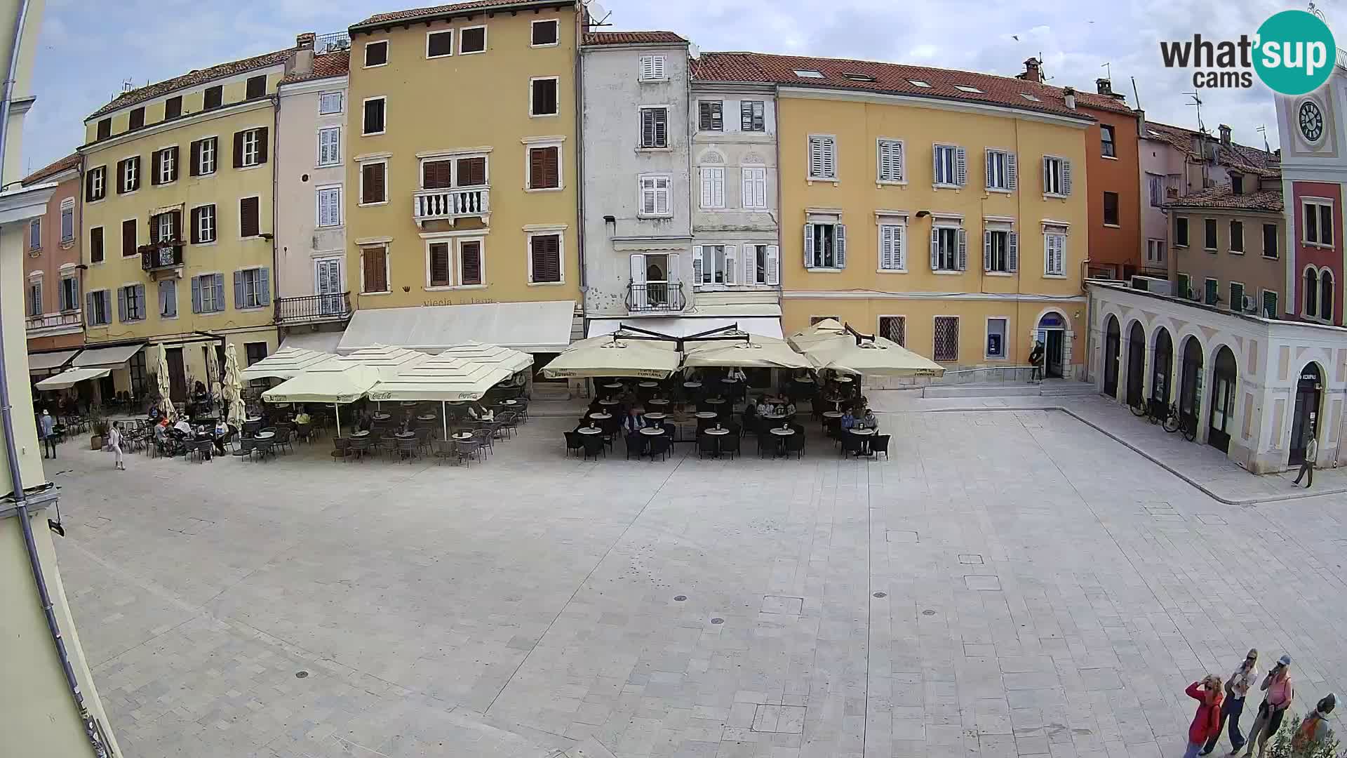 Rovinj Center Webcam – Main Square