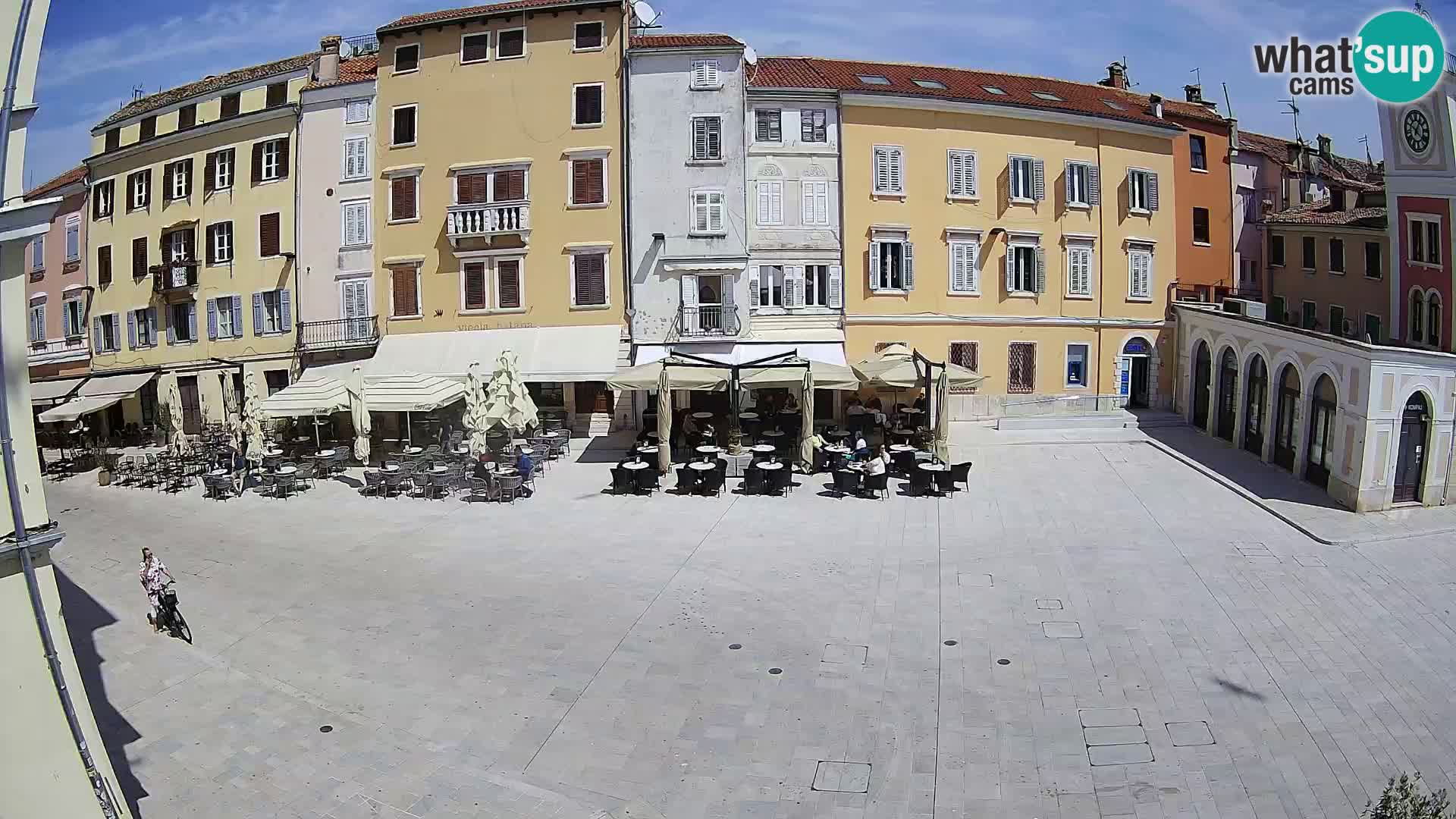 Rovinj Center Webcam – Main Square