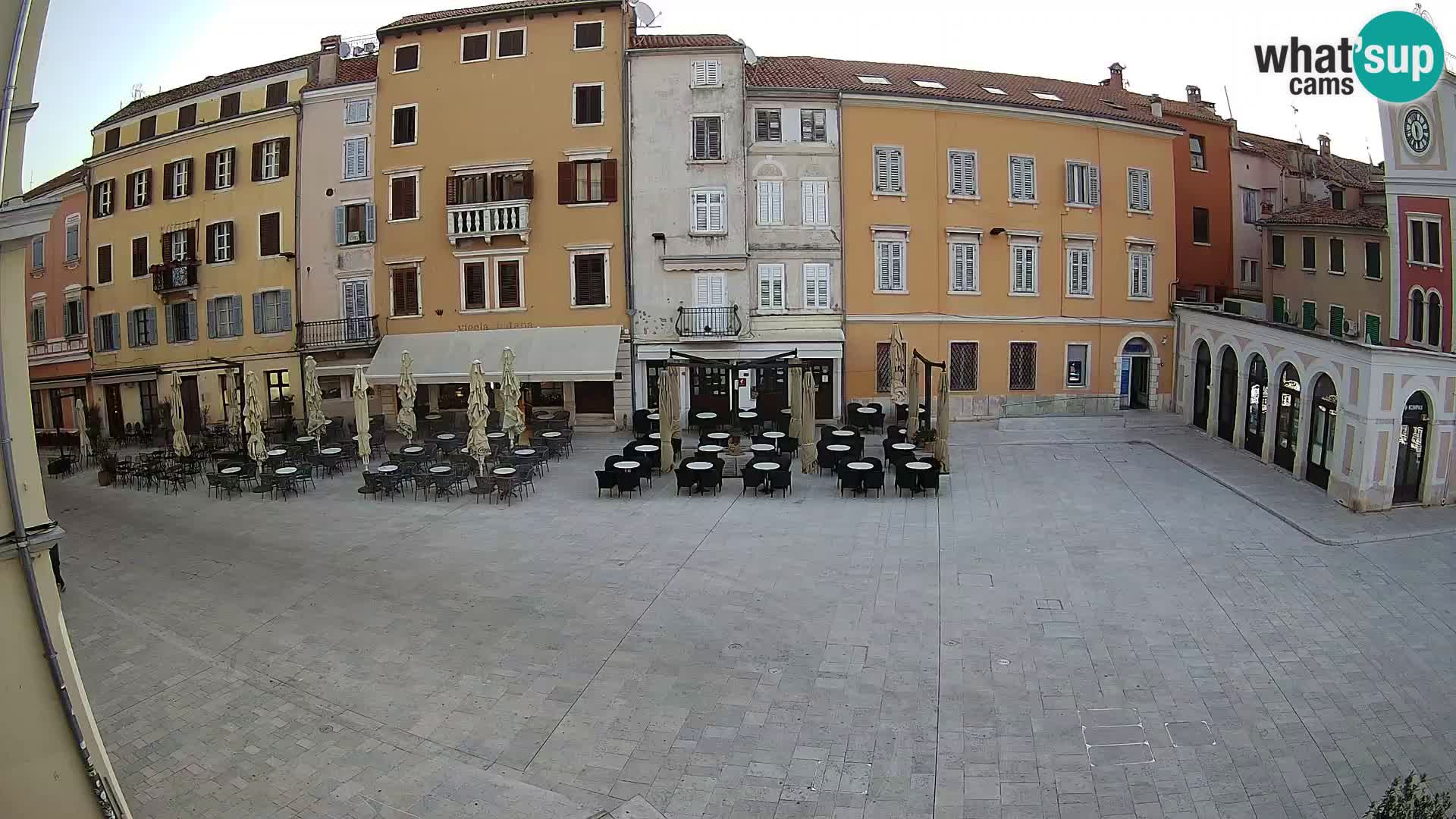Rovinj Center Webcam – Main Square