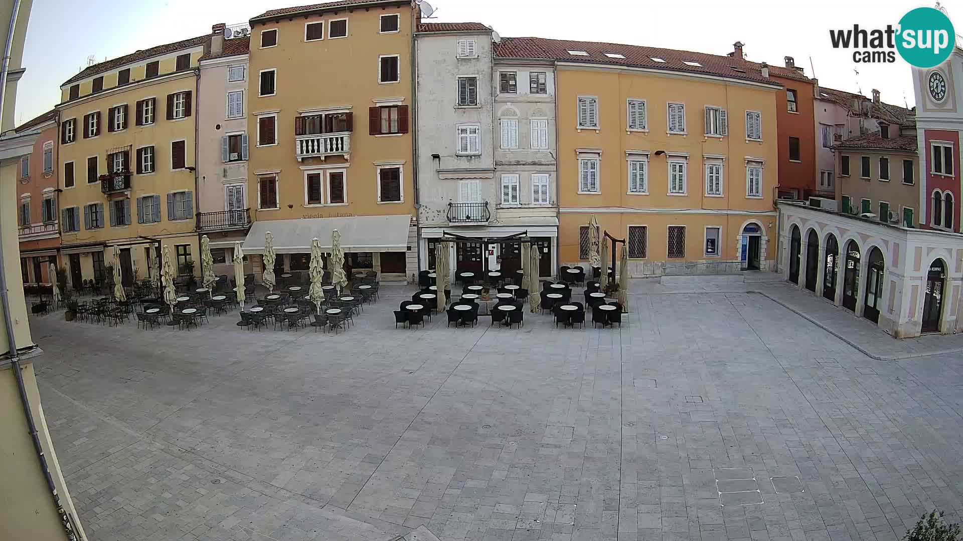 Webcam Rovinj Centar – glavni trg