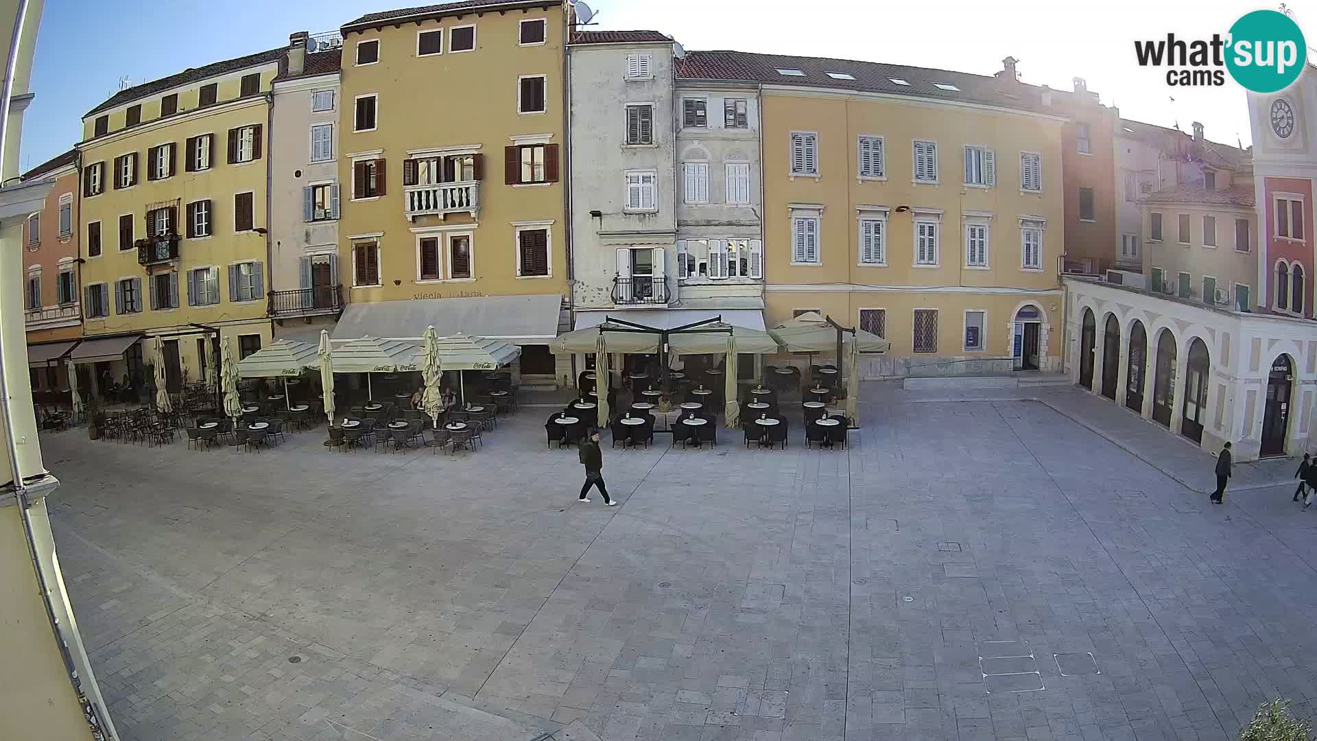 Webcam Rovinj Center – Plaza Principal