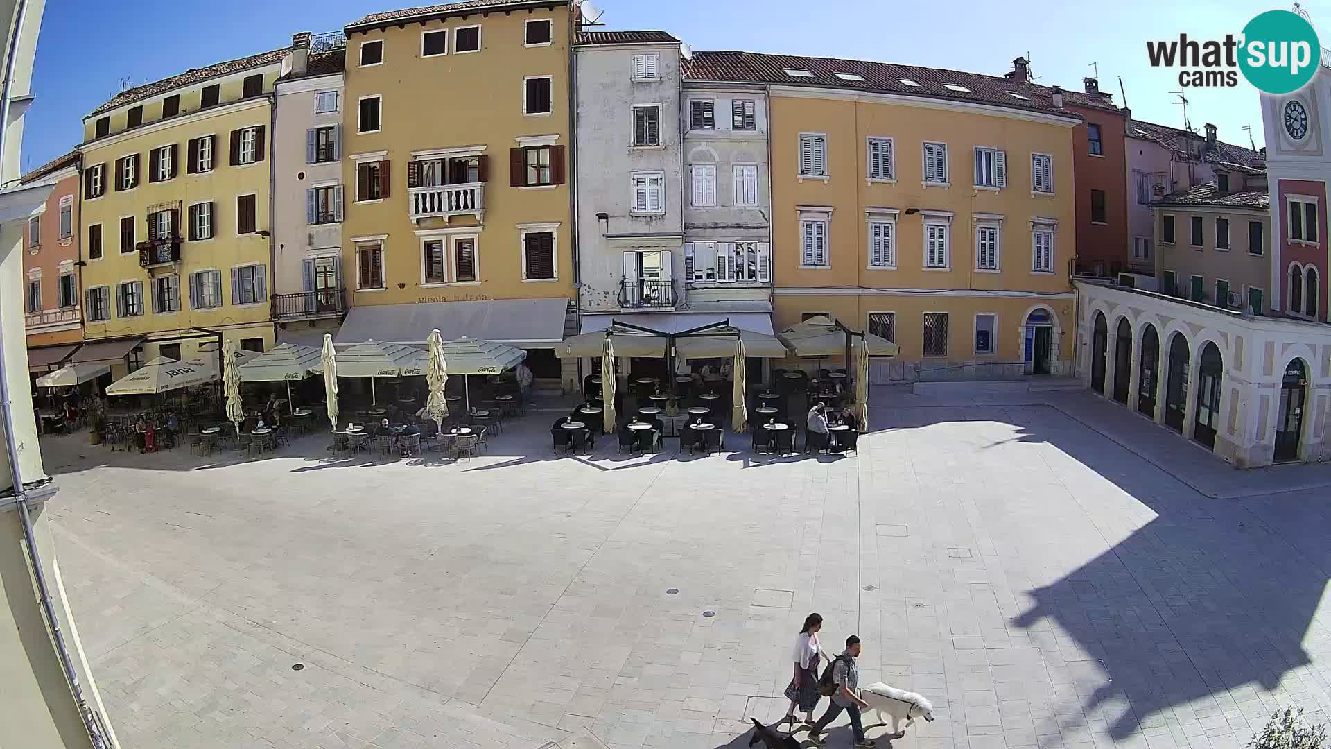 Webcam Rovinj Centar – glavni trg
