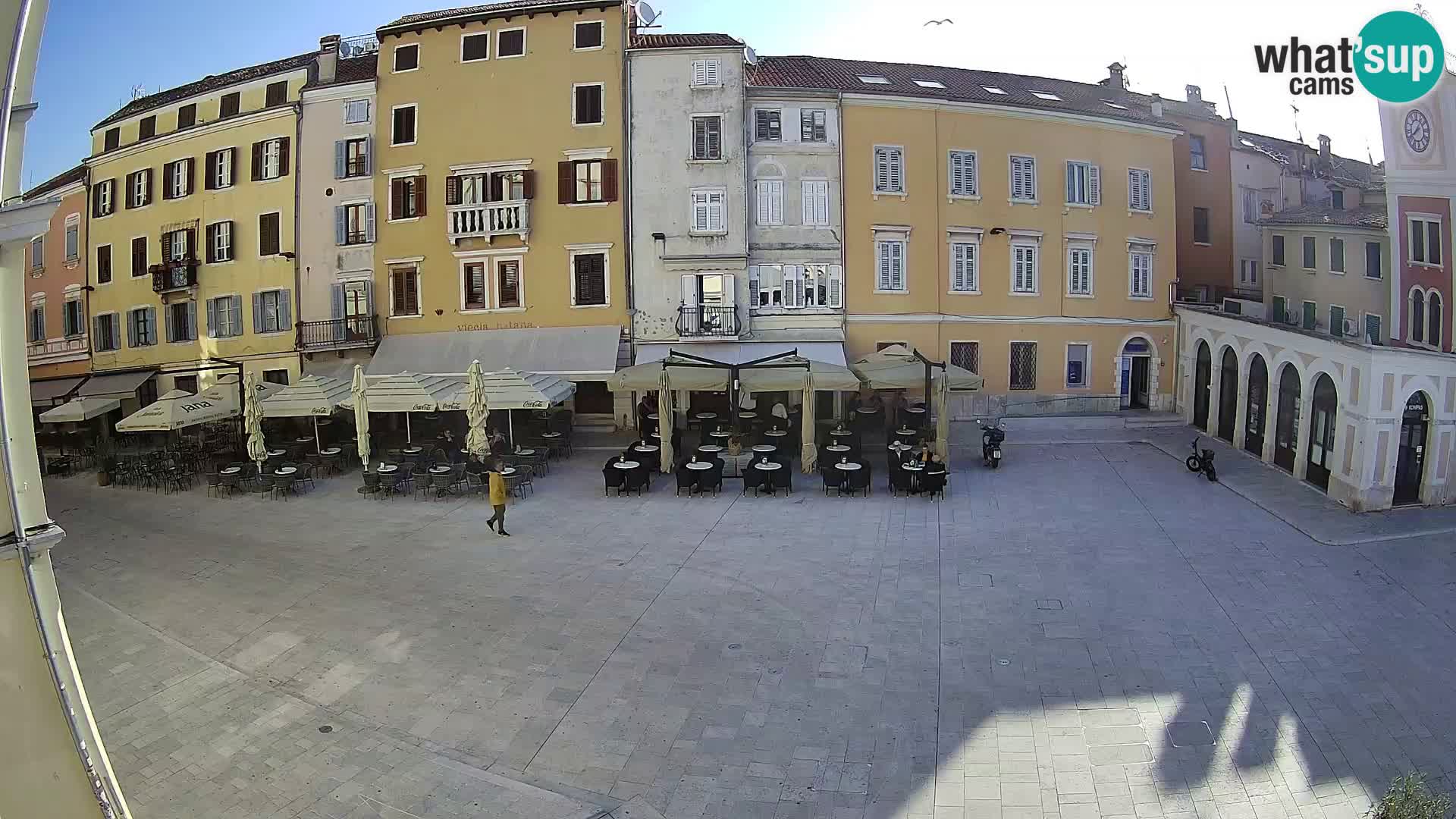 Webcam Rovinj Centre – Place Principale