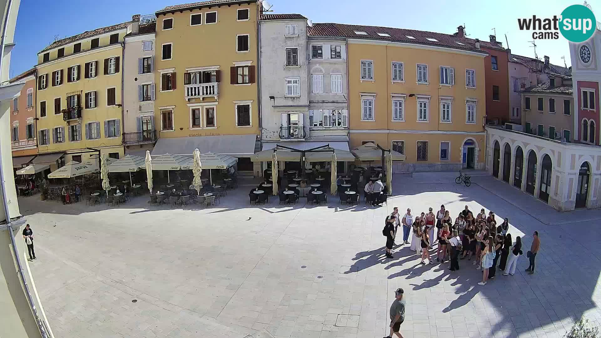Spletna kamera Rovinj Center – Glavni trg