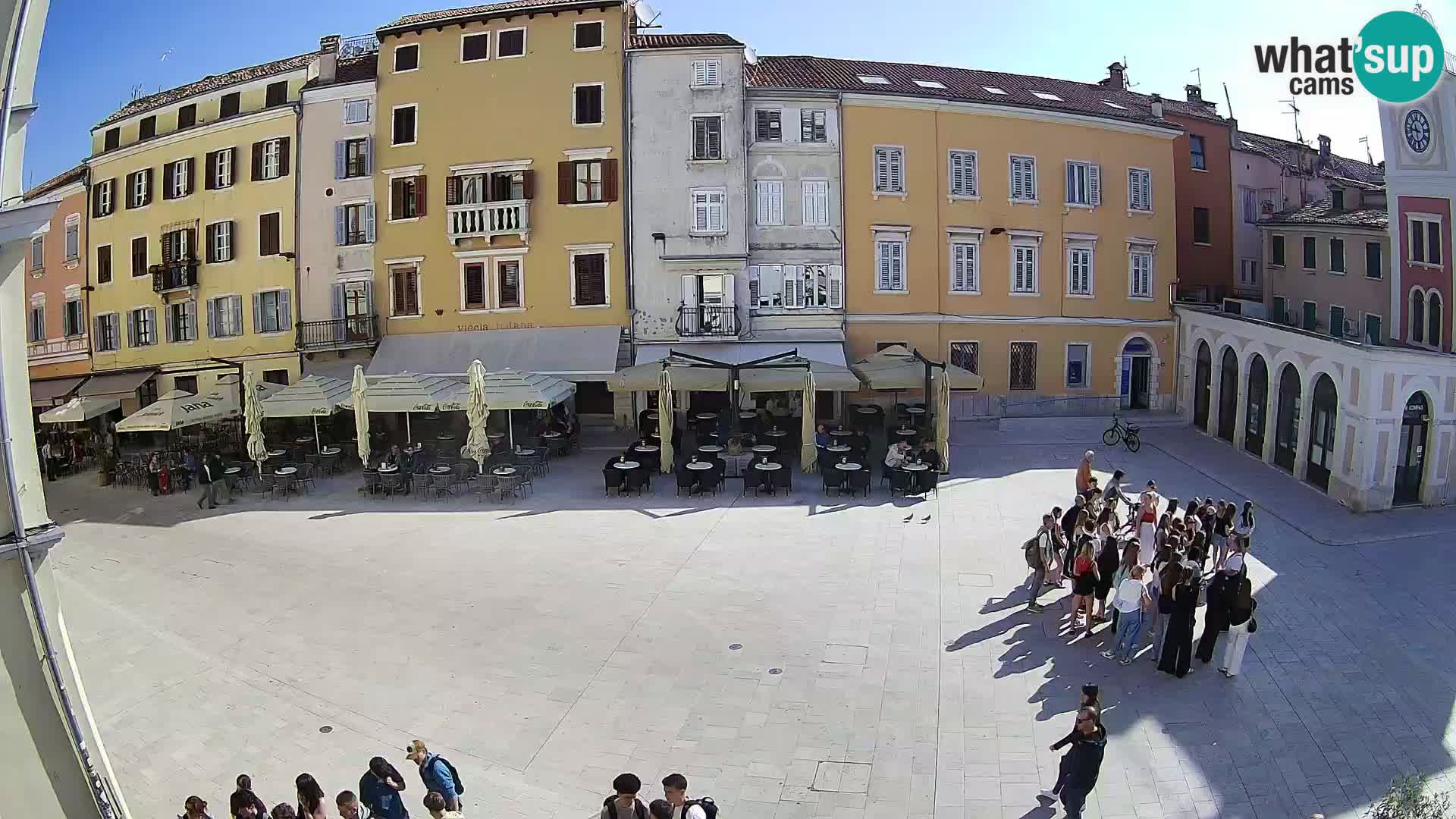 Rovinj Center Webcam – Main Square