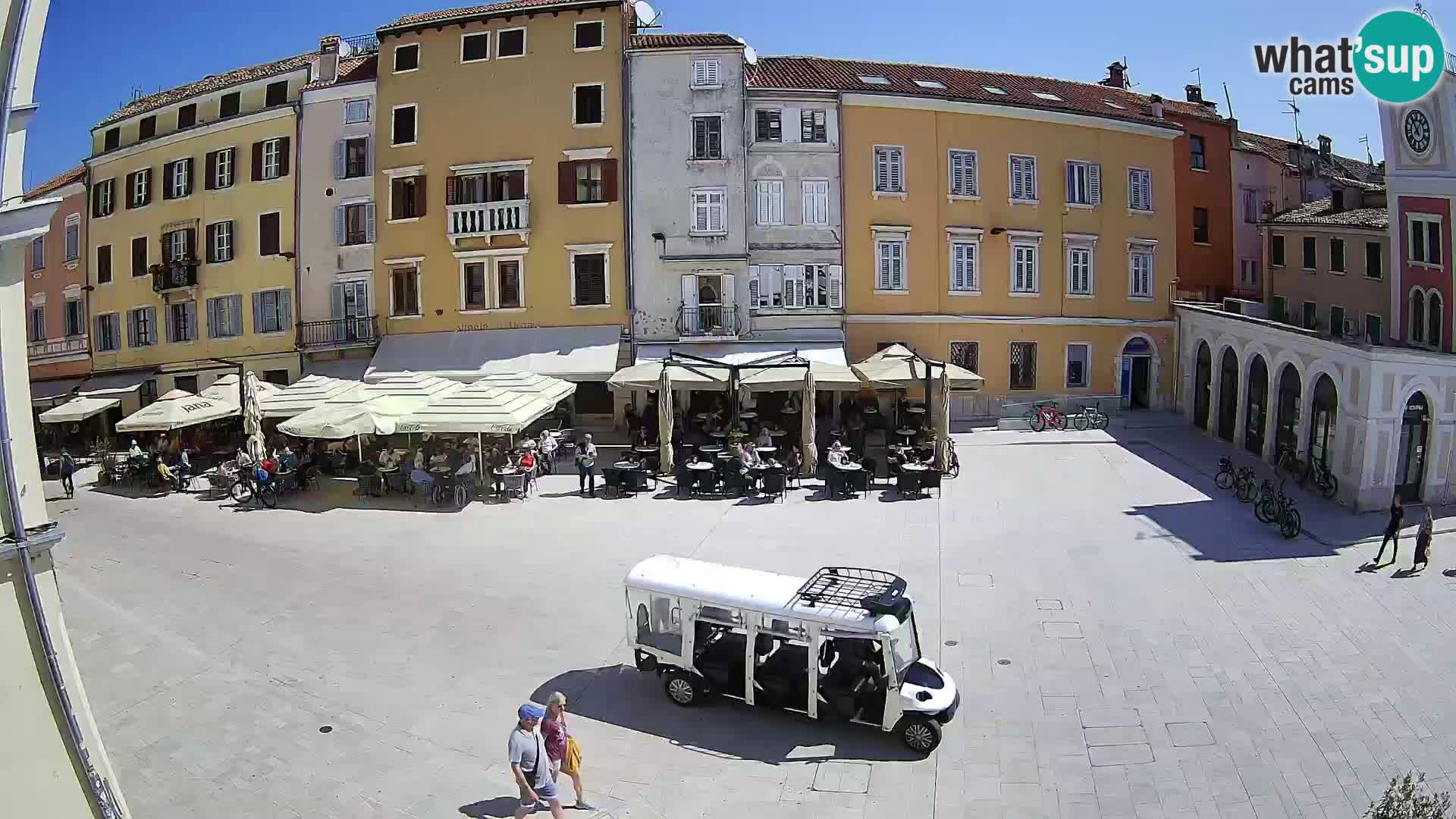 Webcam Rovinj Centre – Place Principale