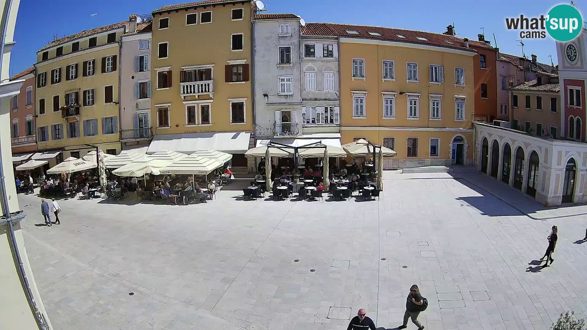 Webcam Rovinj Center – Plaza Principal