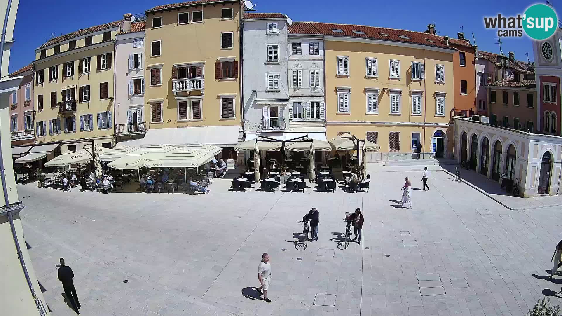 Spletna kamera Rovinj Center – Glavni trg