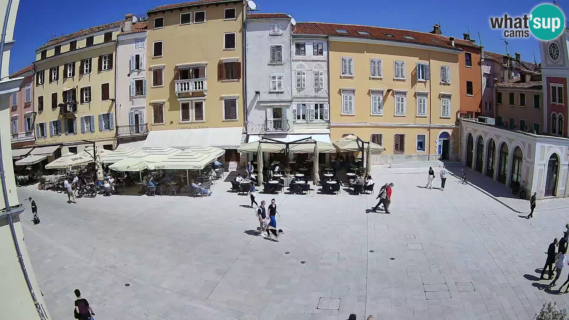 Webcam Rovinj Centre – Place Principale