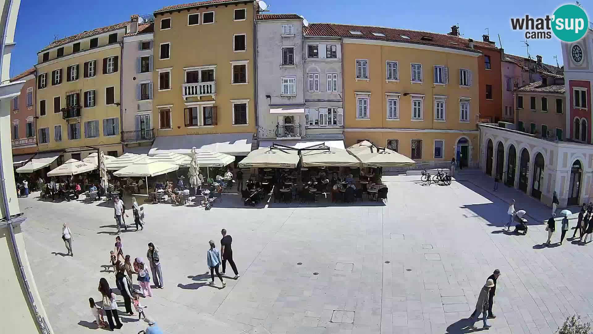 Rovinj Center Webcam – Main Square