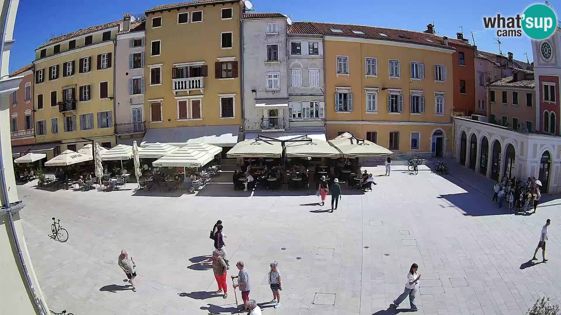 Webcam Rovinj Centre – Place Principale