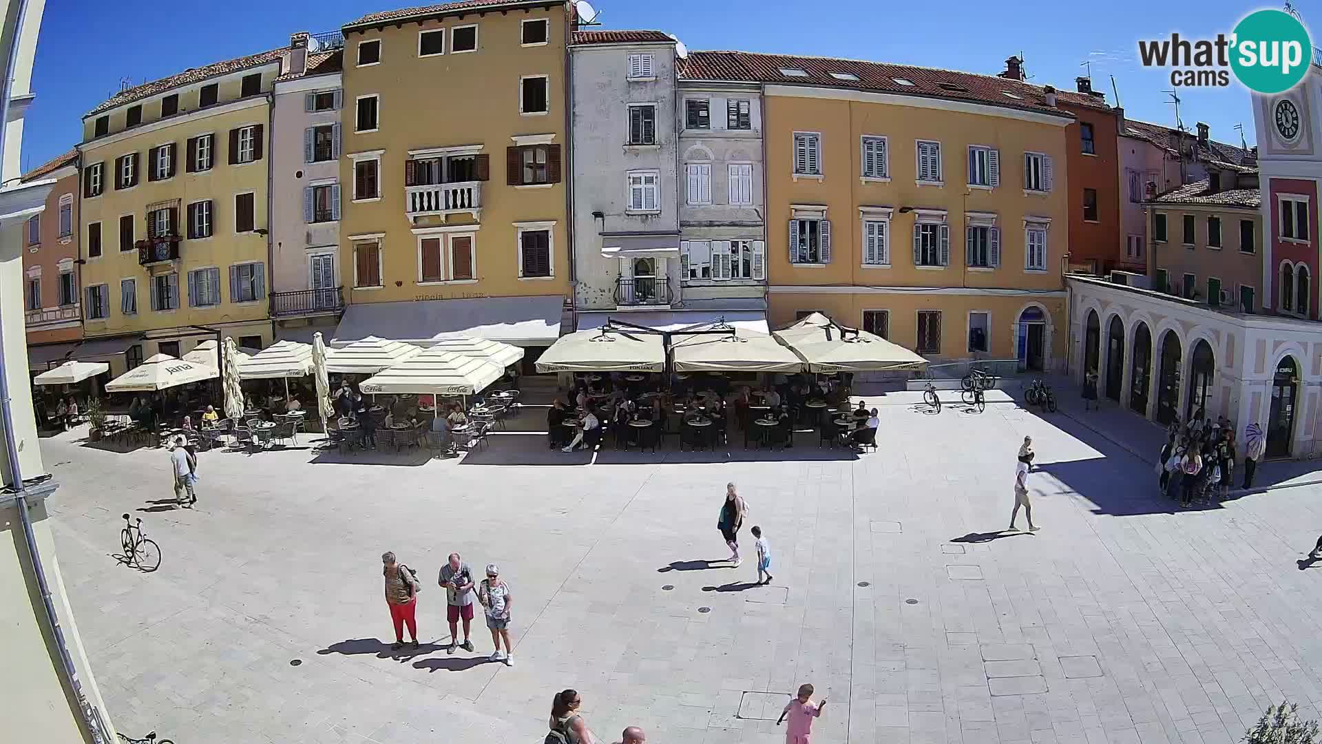 Webcam Rovinj Centre – Place Principale