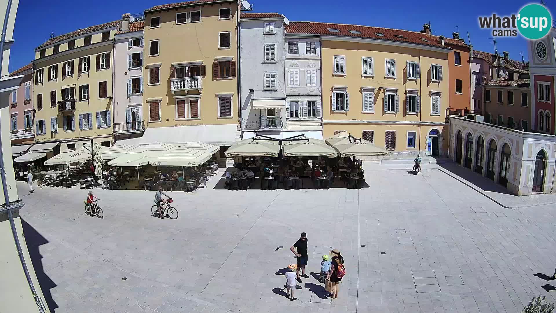 Webcam Rovinj Centre – Place Principale