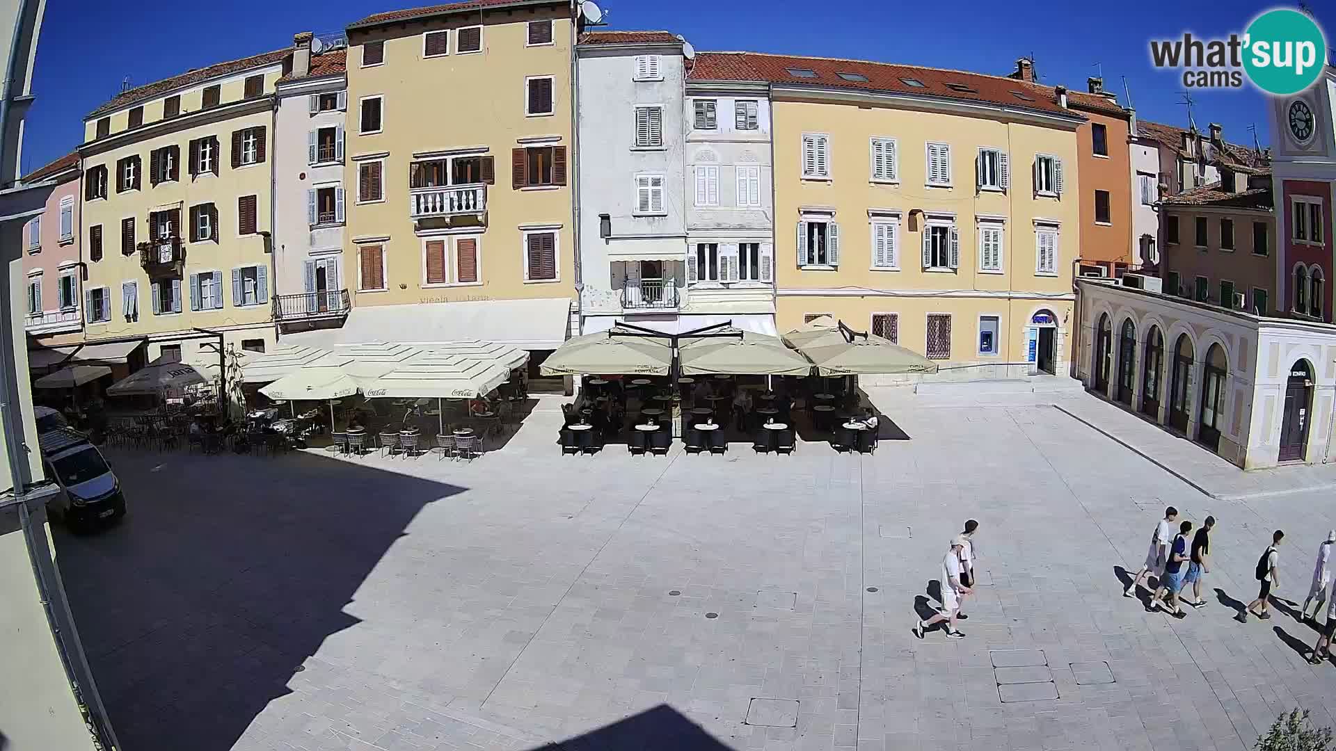 Webcam Rovigno Centro – Piazza Centrale