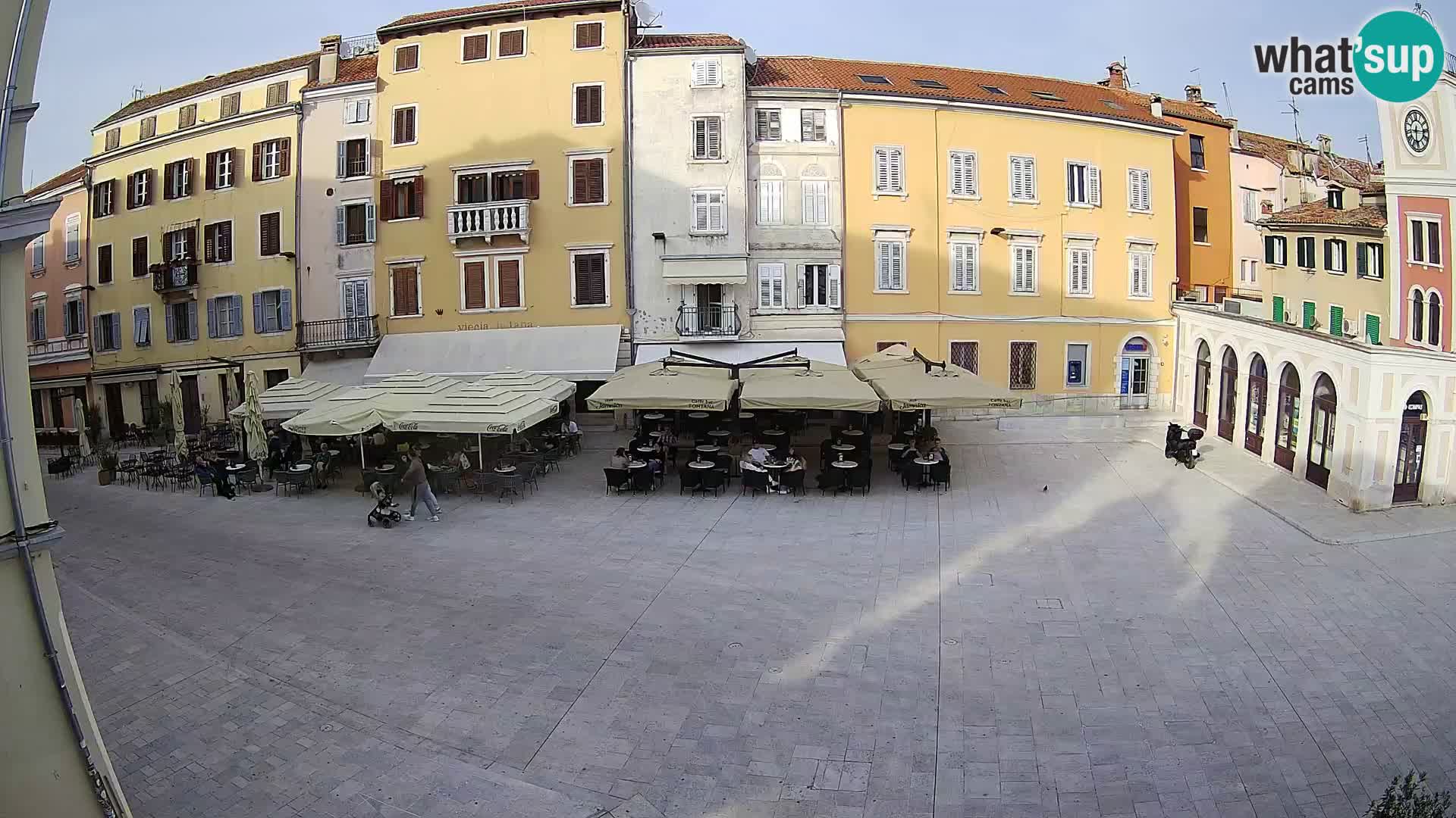 Webcam Rovinj Center – Plaza Principal