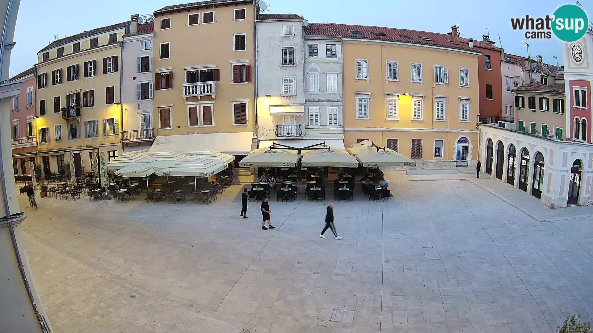 Webcam Rovinj Center – Plaza Principal