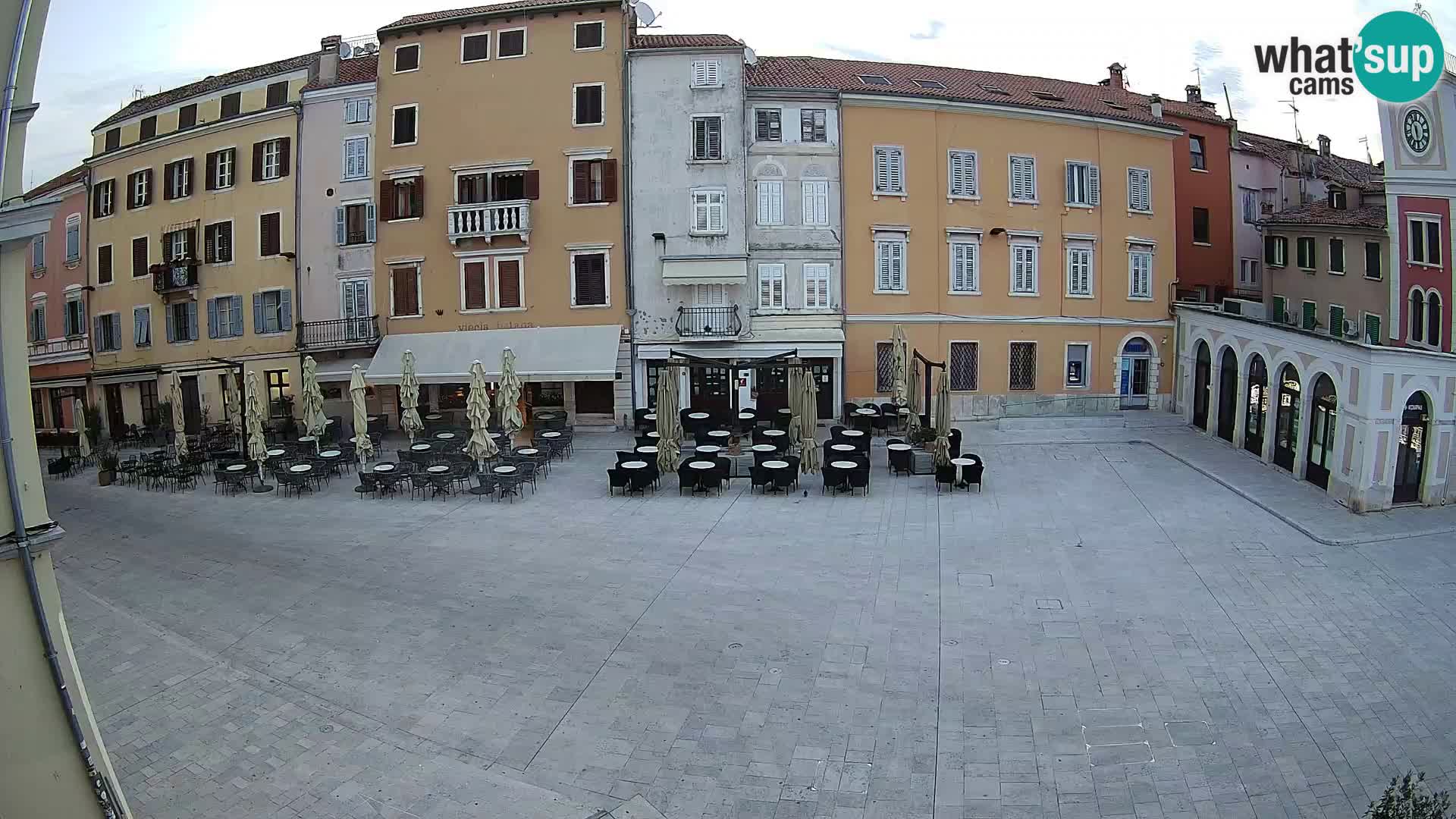 Webcam Rovinj Centar – glavni trg