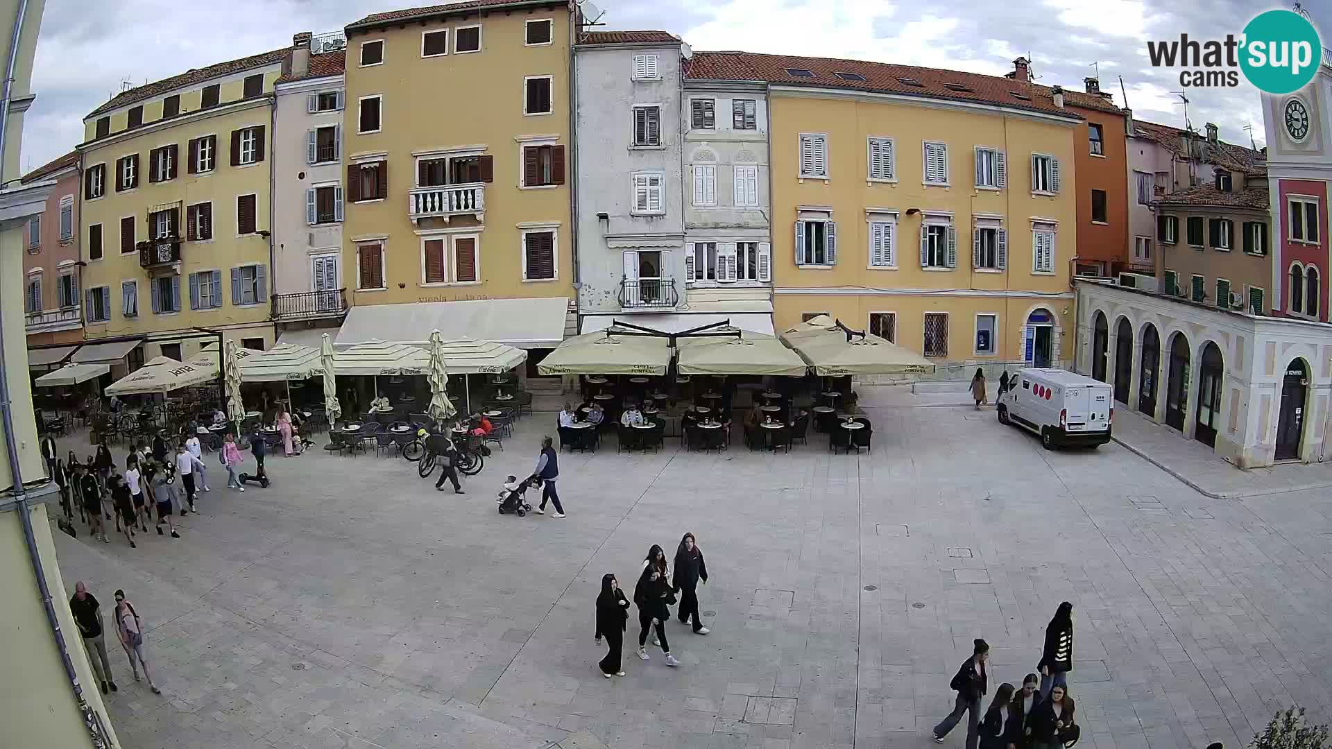Webcam Rovinj Center – Plaza Principal