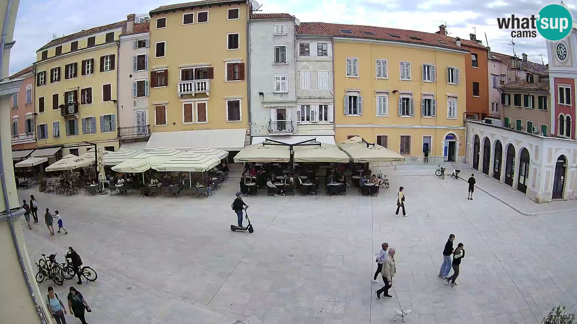 Webcam Rovinj Center – Plaza Principal