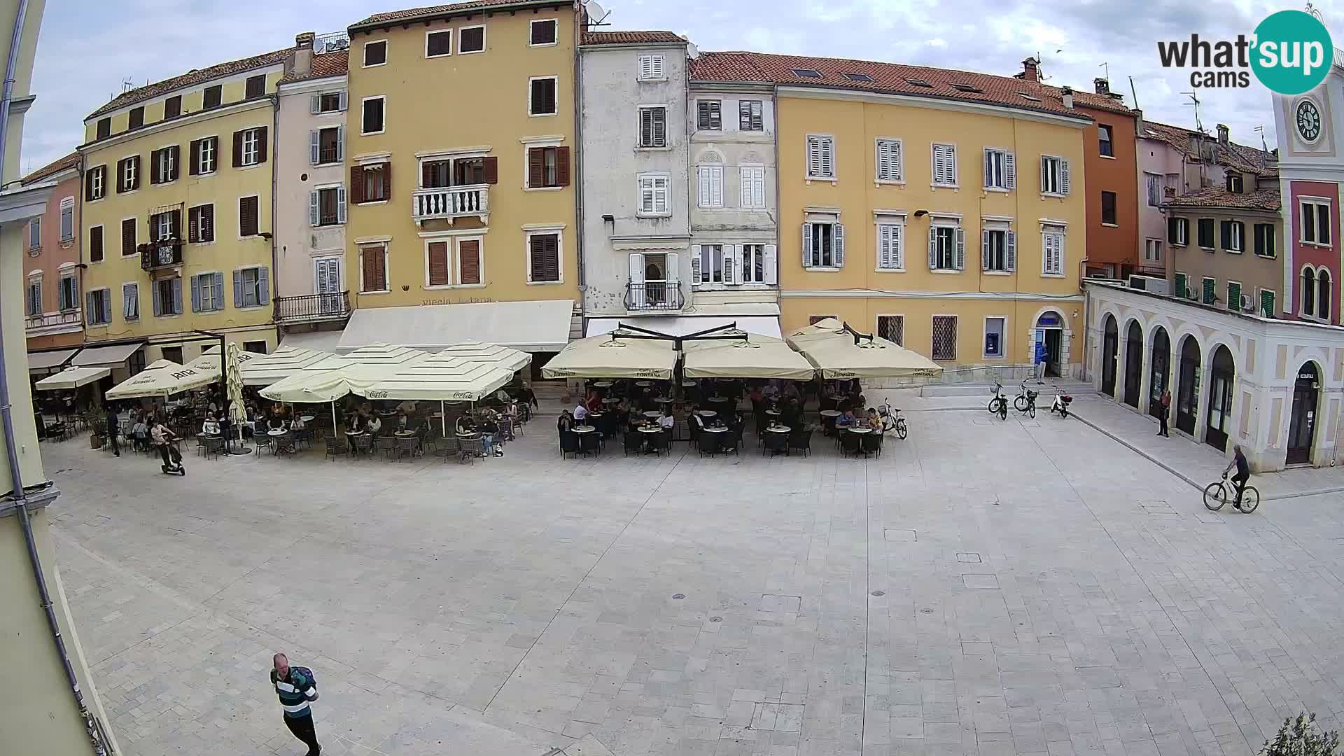 Rovinj Center Webcam – Main Square