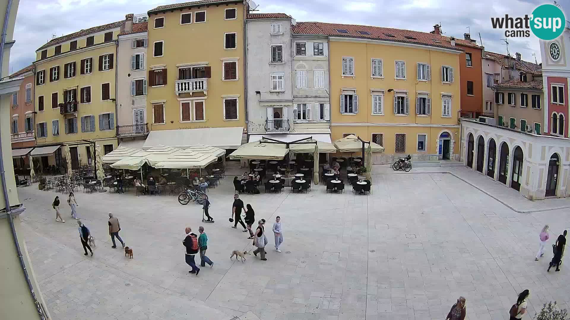 Webcam Rovinj Center – Plaza Principal
