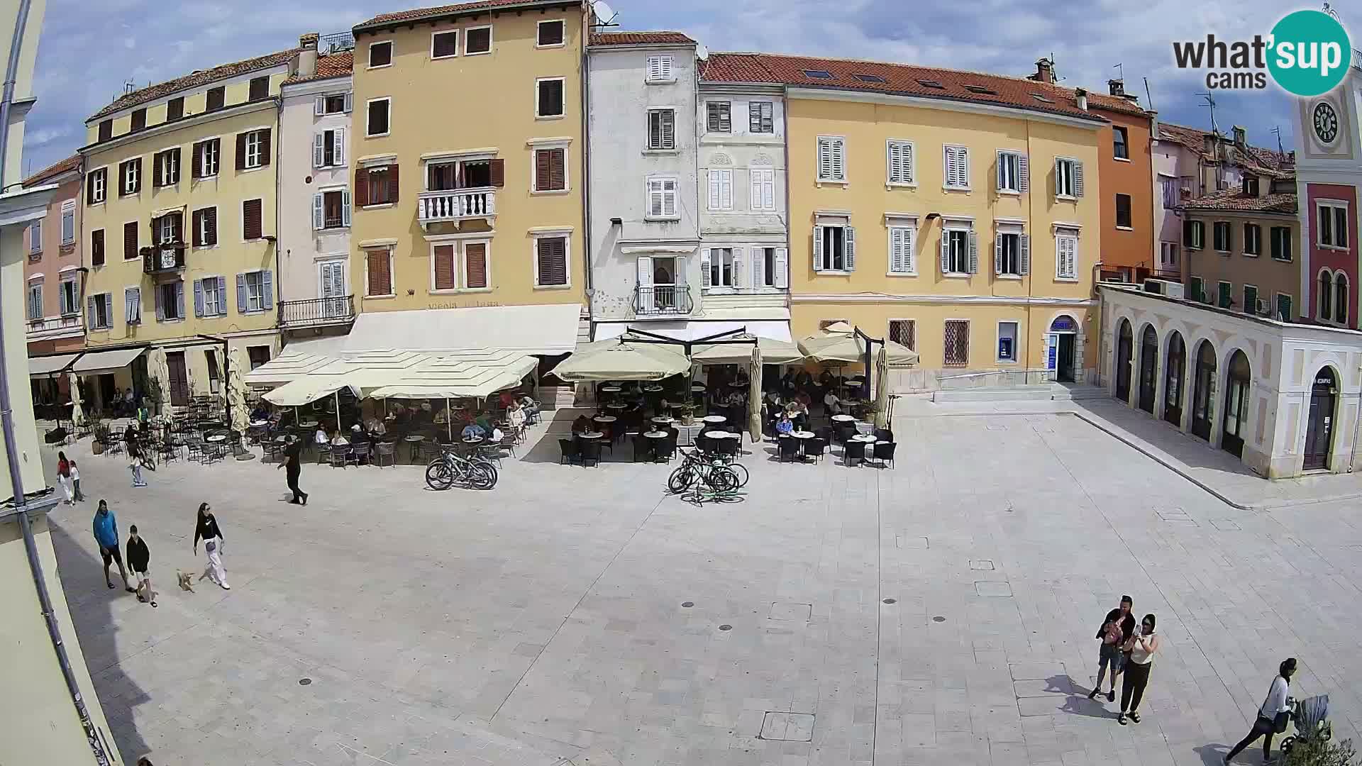 Webcam Rovinj Center – Plaza Principal