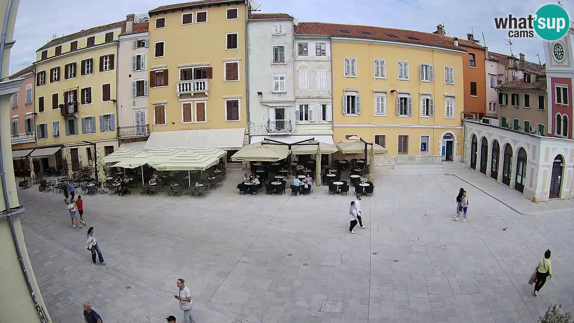 Webcam Rovinj Center – Plaza Principal