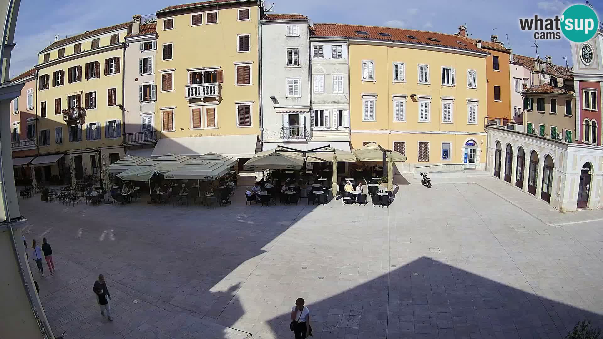 Webcam Rovinj Center – Plaza Principal
