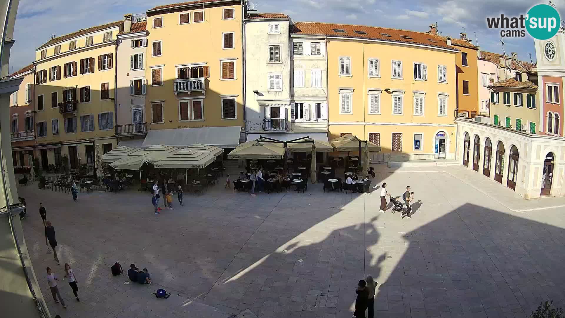 Webcam Rovinj Center – Plaza Principal
