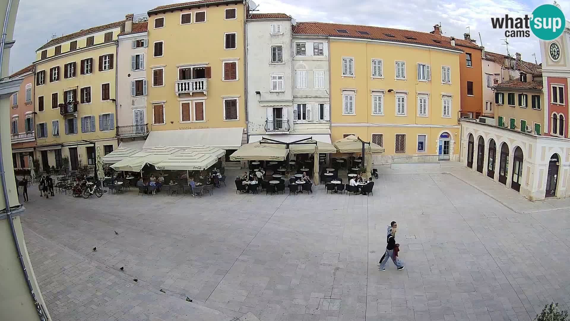 Webcam Rovinj Center – Plaza Principal