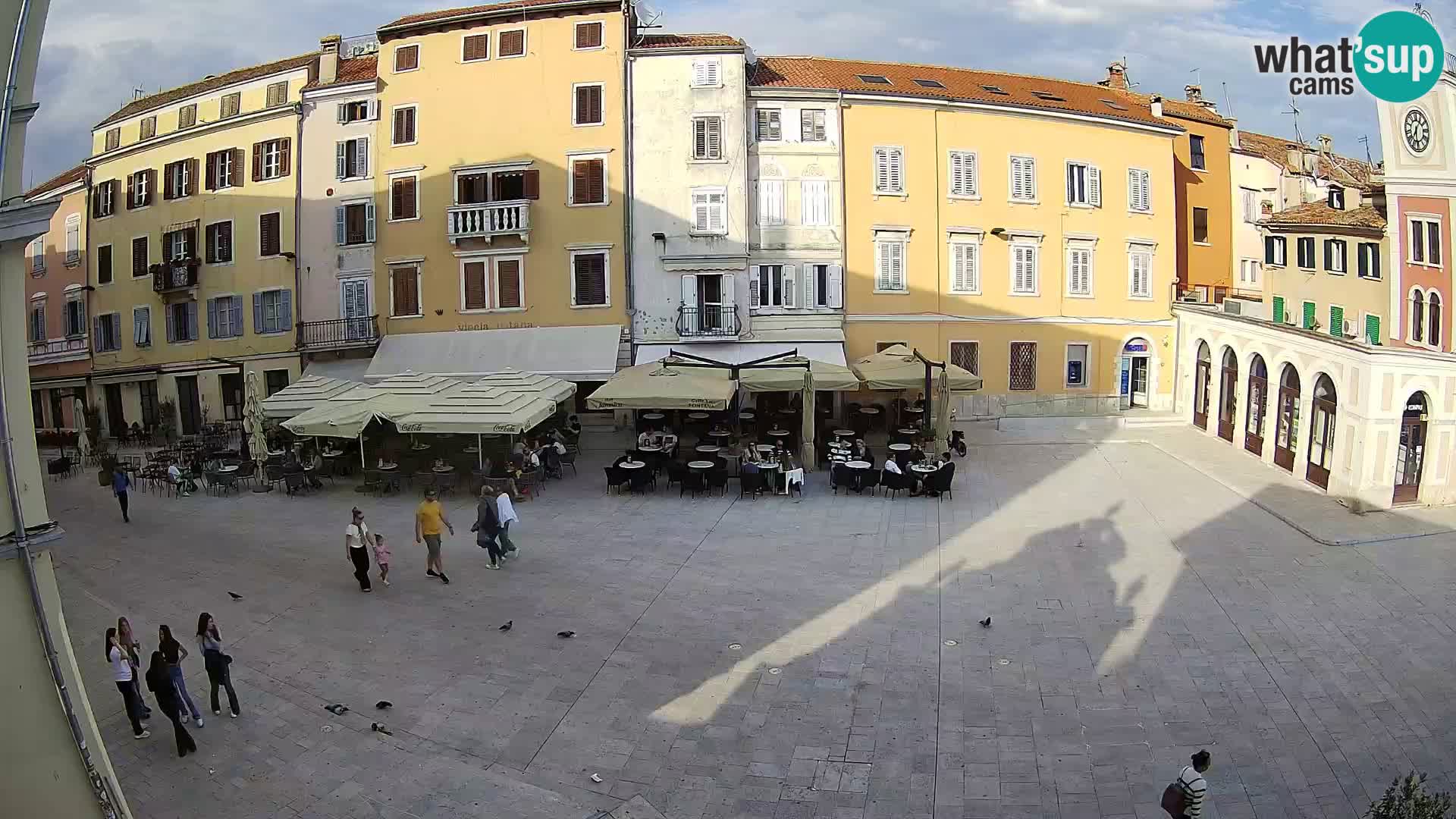 Webcam Rovinj Center – Plaza Principal