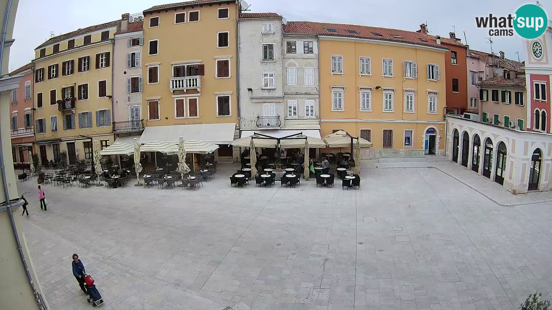 Rovinj Center Webcam – Main Square