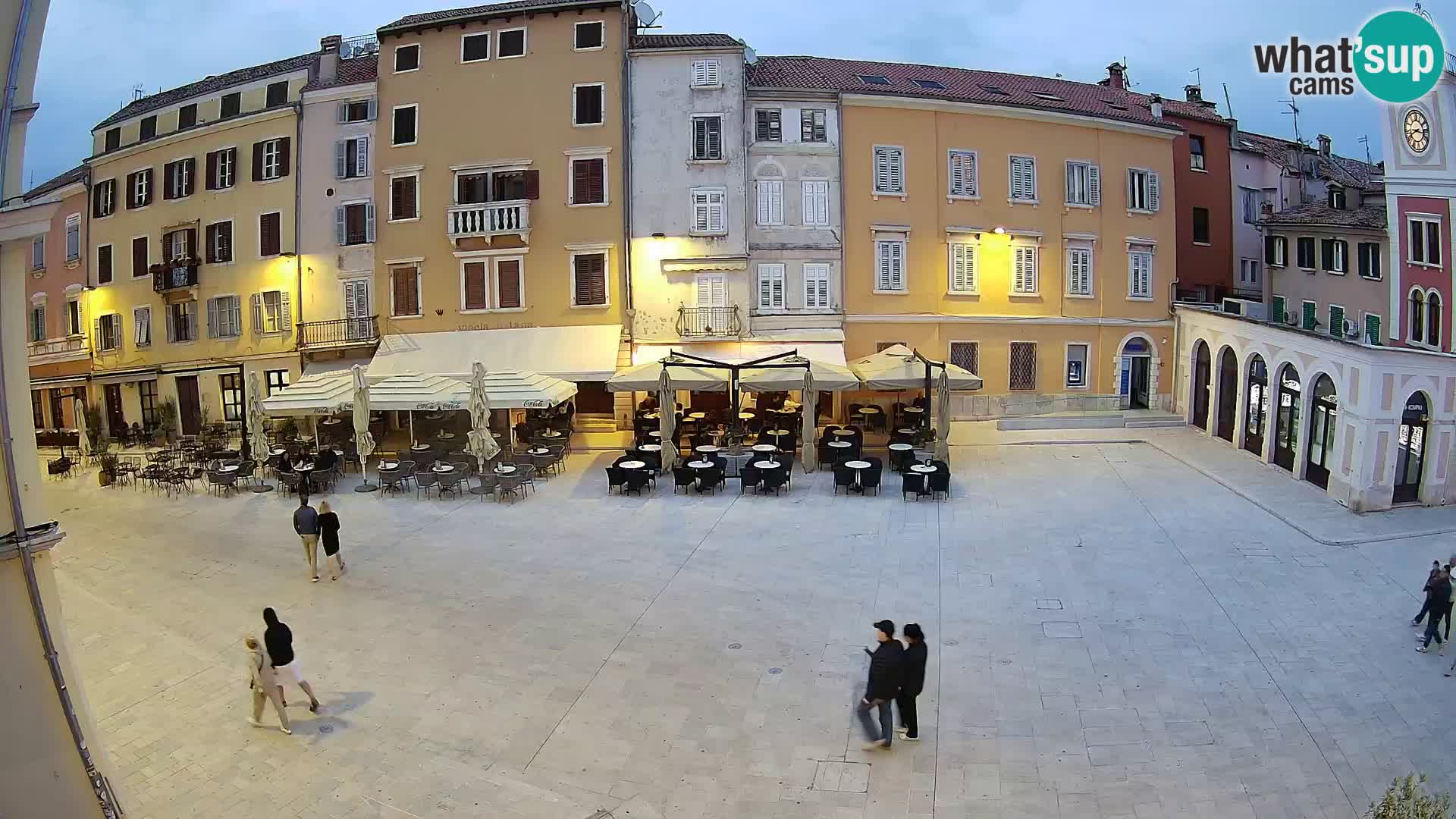 Webcam Rovigno Centro – Piazza Centrale