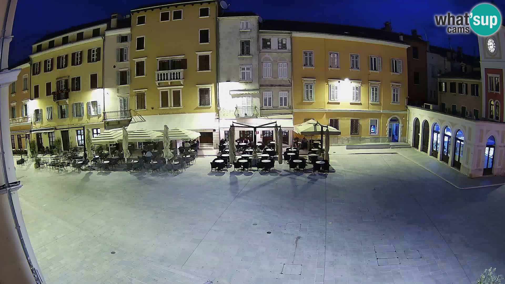 Webcam Rovinj Zentrum – Hauptplatz in Echtzeit