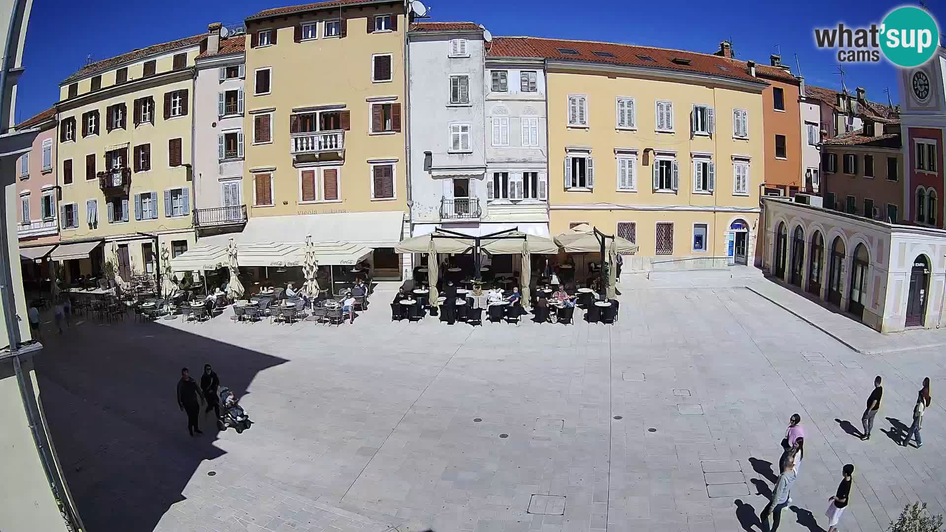 Webcam Rovinj Centre – Place Principale