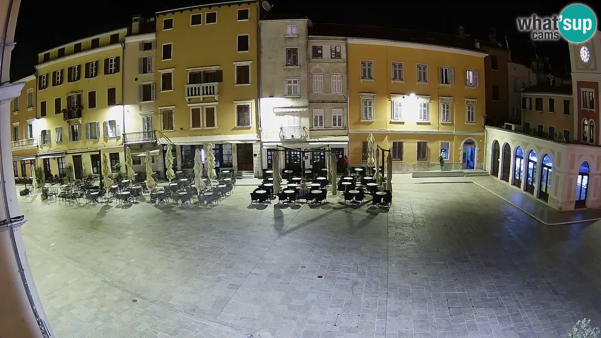 Webcam Rovinj Zentrum – Hauptplatz in Echtzeit