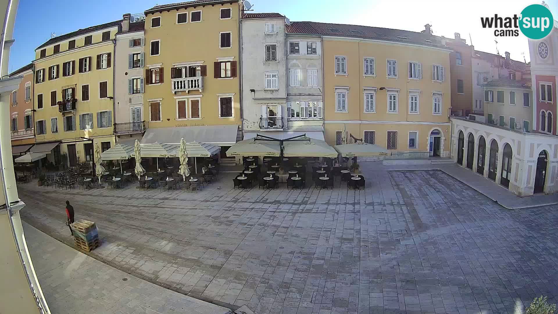 Webcam Rovinj Centre – Place Principale