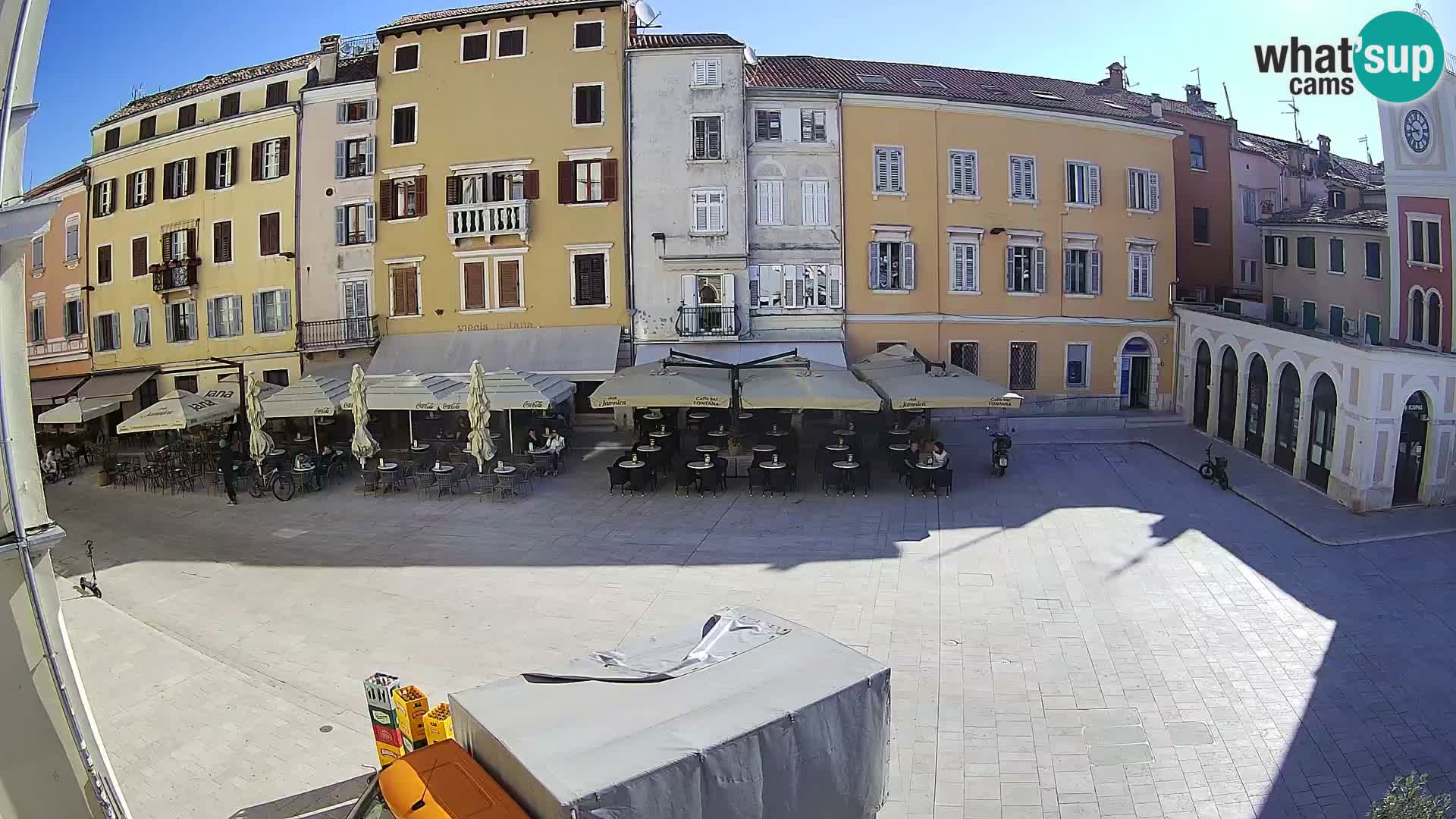 Rovinj Center Webcam – Main Square