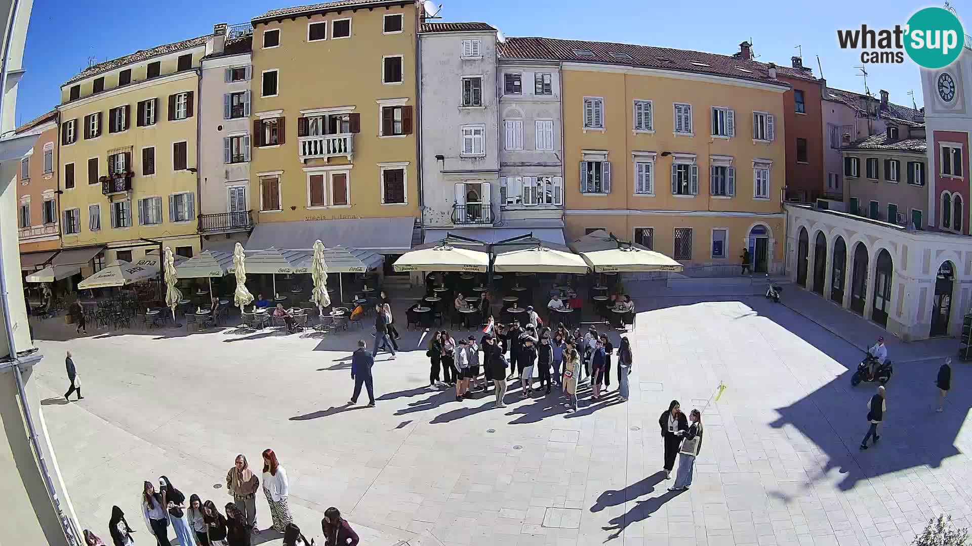 Rovinj Center Webcam – Main Square
