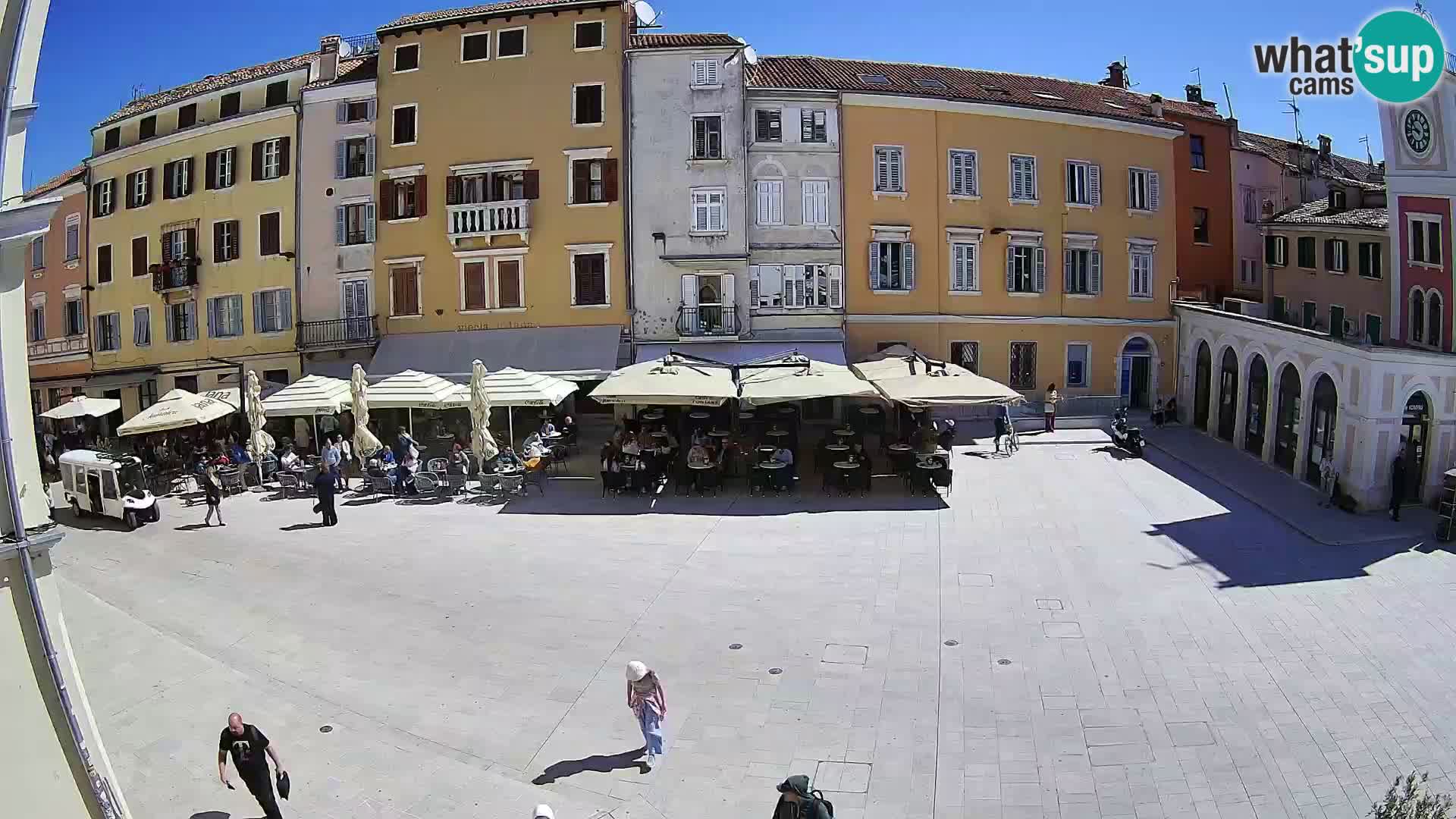 Rovinj Center Webcam – Main Square
