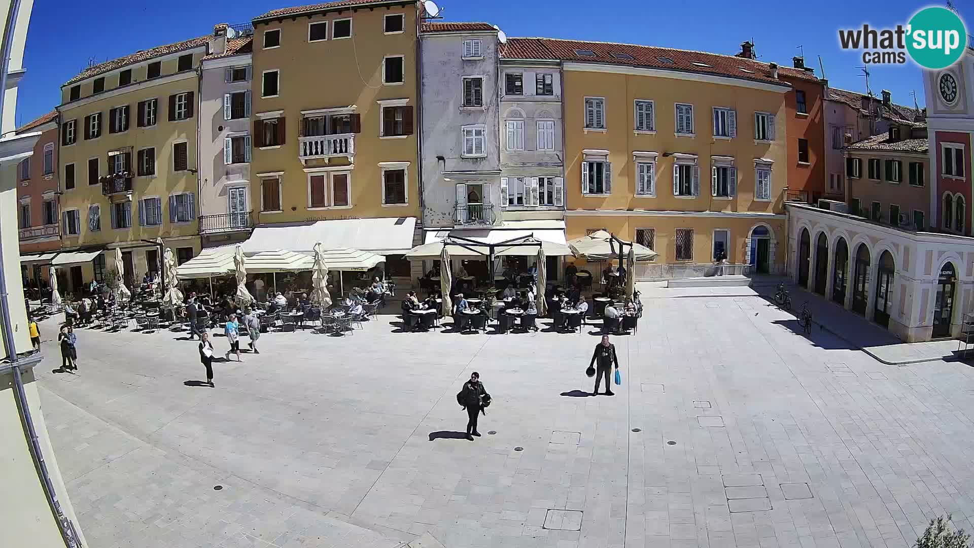 Spletna kamera Rovinj Center – Glavni trg